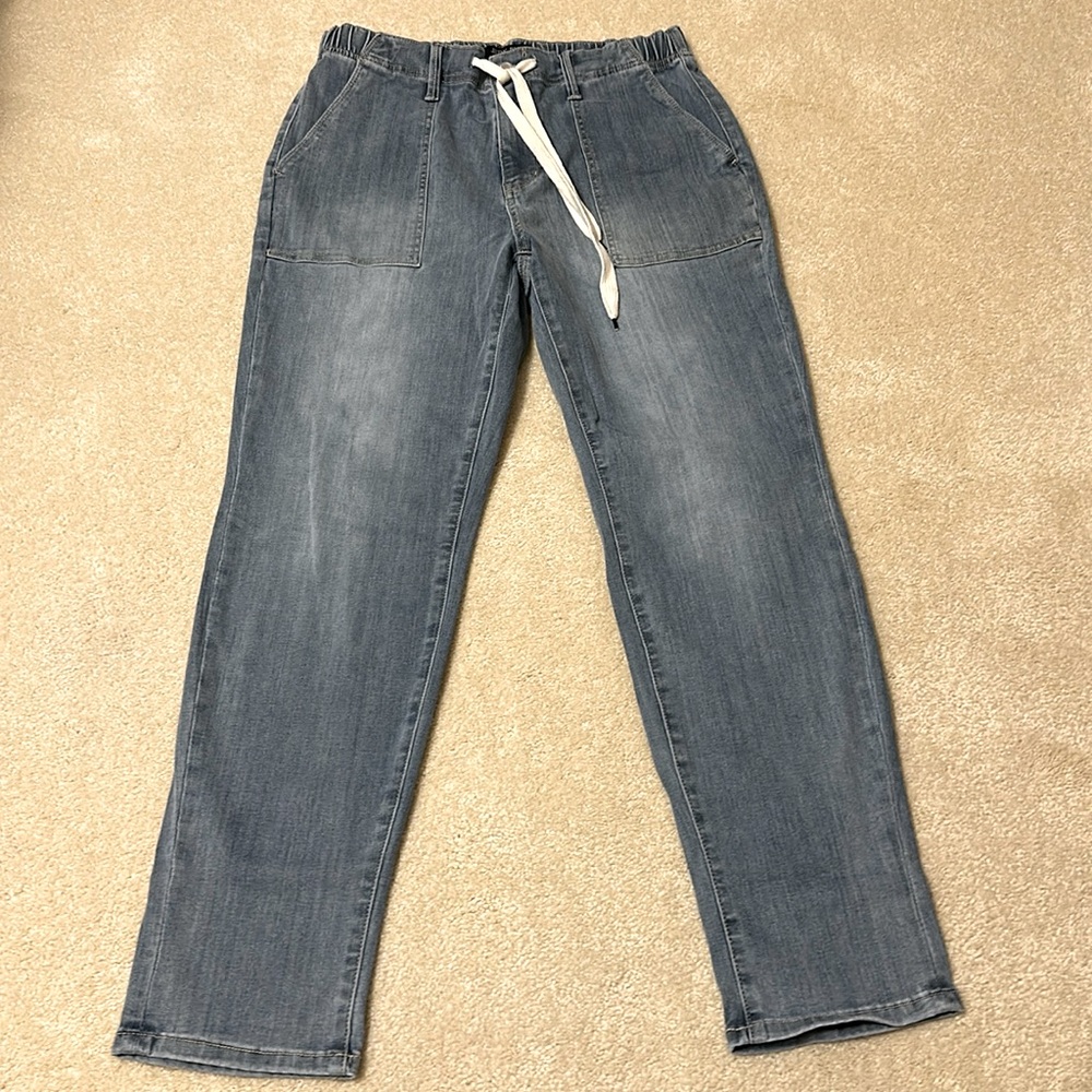 Vintage Judy Blue draw string high waist woman’s jogger jeans size 13/31